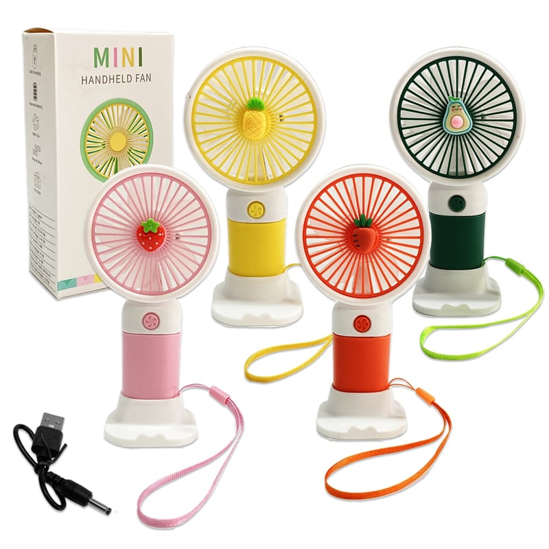 MINI VENTILADOR PORTATIL RECARGABLE 1 VELOCIDAD,