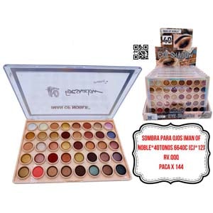 SOMBRA PARA OJOS IMAN OF NOBLE*40TONOS 6640C (CJ*12)