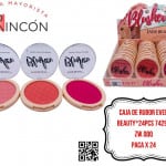 CAJA DE RUBOR EVER BEAUTY*24PCS 7429E
