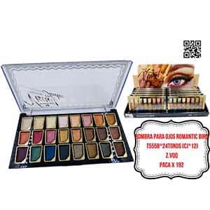 SOMBRA PARA OJOS ROMANTIC BIRD T555B*24TONOS (CJ*12)
