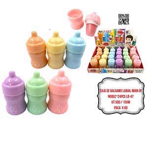 CAJA DE BALSAMO LABIAL IMAN OF NOBLE*24PCS LB-47