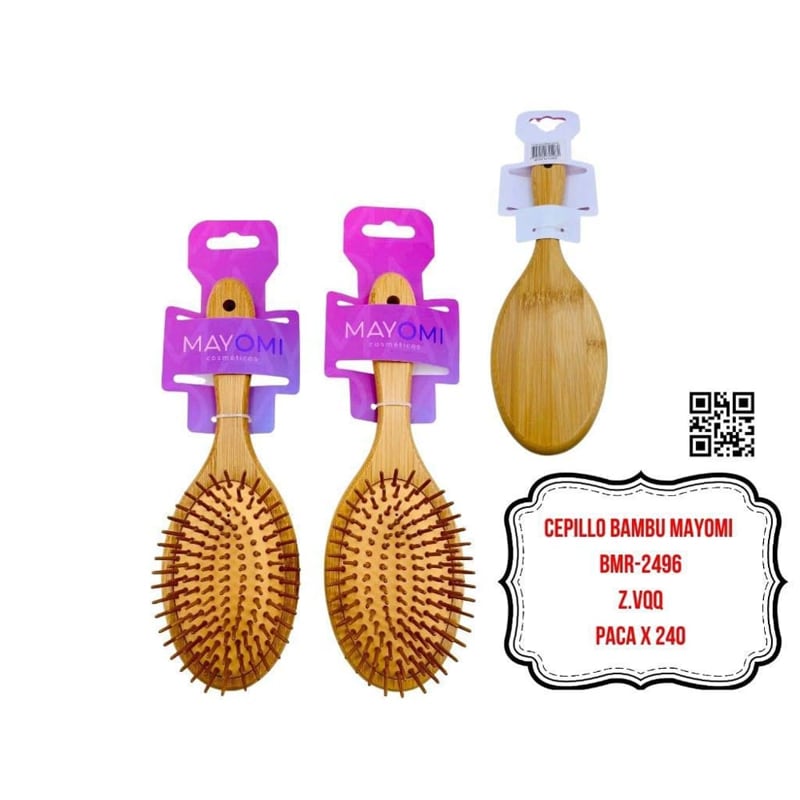 CEPILLO BAMBU MAYOMI BMR-2496