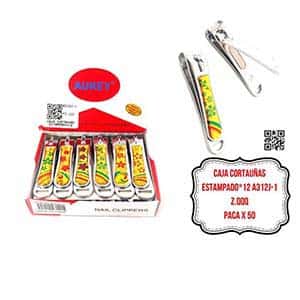 CAJA CORTAUÑAS ESTAMPADO*12 A312J-1