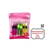 PAQUETE DEPILADOR COLORES PUNTO*6PCS 118-13/119