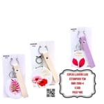 ESPEJO LLAVERO LUJO ESTAMPADO 7CM BMR-2866-4