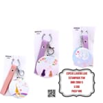 ESPEJO LLAVERO LUJO ESTAMPADO 7CM BMR-2866-5