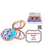 ESPEJO LUJO ESTAMPADO 7CM BMR-2868-3