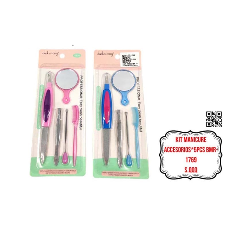 KIT MANICURE ACCESORIOS*5PCS BMR-1769