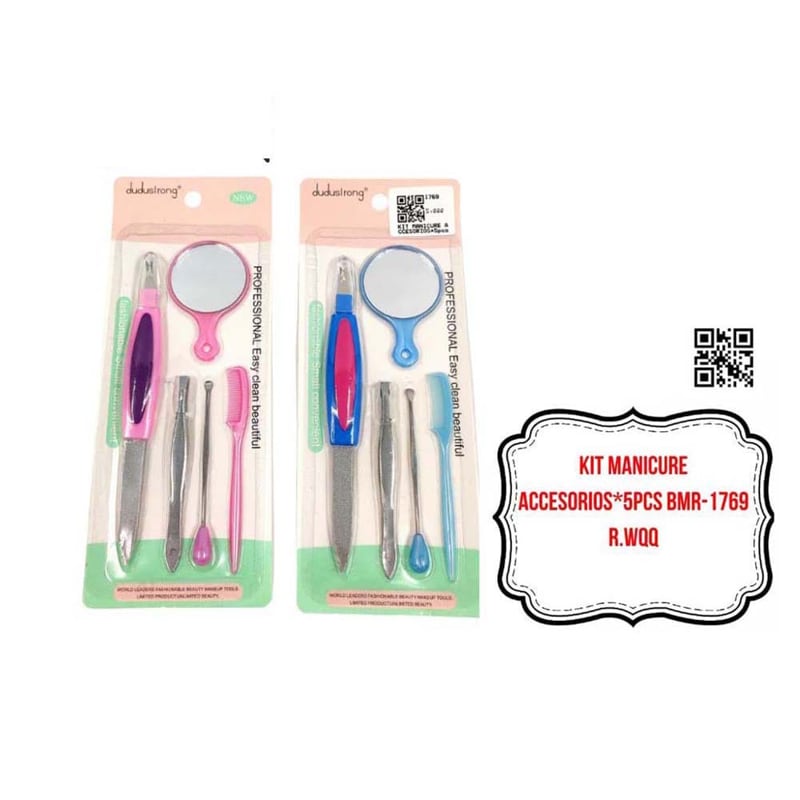 KIT MANICURE ACCESORIOS*5PCS BMR-1769