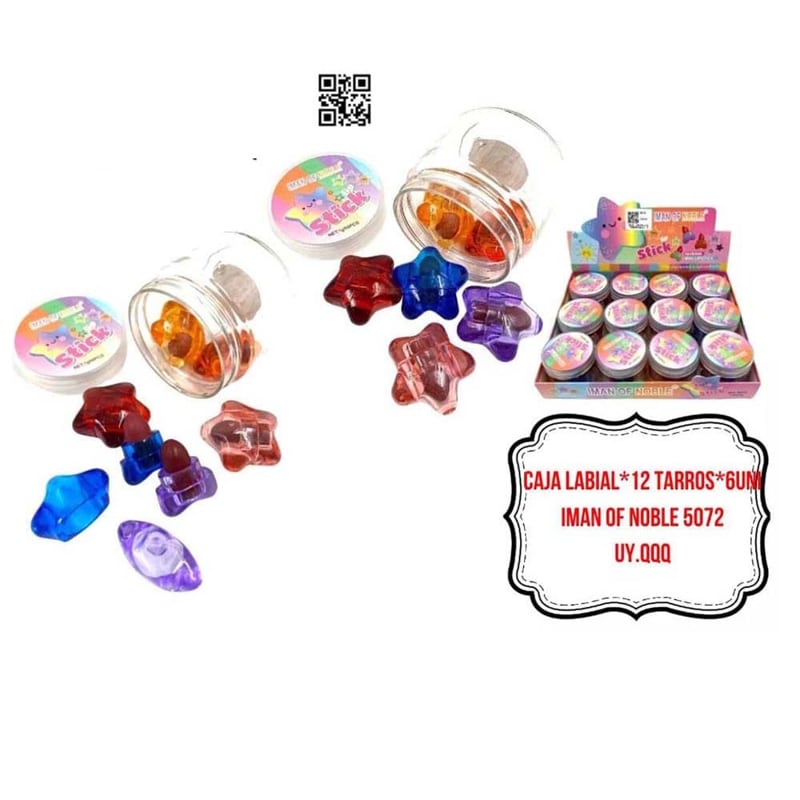 CAJA LABIAL*12 TARROS*6UNI IMAN OF NOBLE 5072