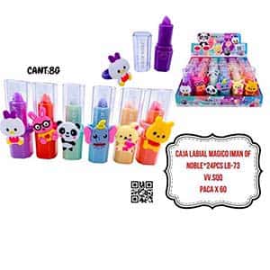 CAJA LABIAL MAGICO IMAN OF NOBLE*24PCS LB-73