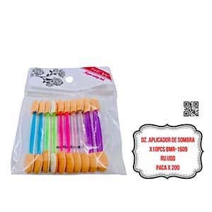 DZ. APLICADOR DE SOMBRA X10PCS BMR-1609