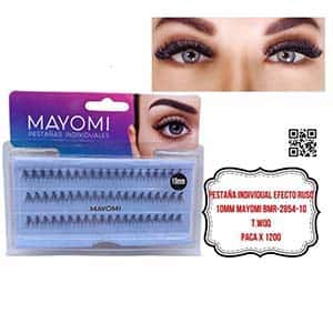 PESTAÑA INDIVIDUAL EFECTO RUSO 10MM MAYOMI BMR-2854-10