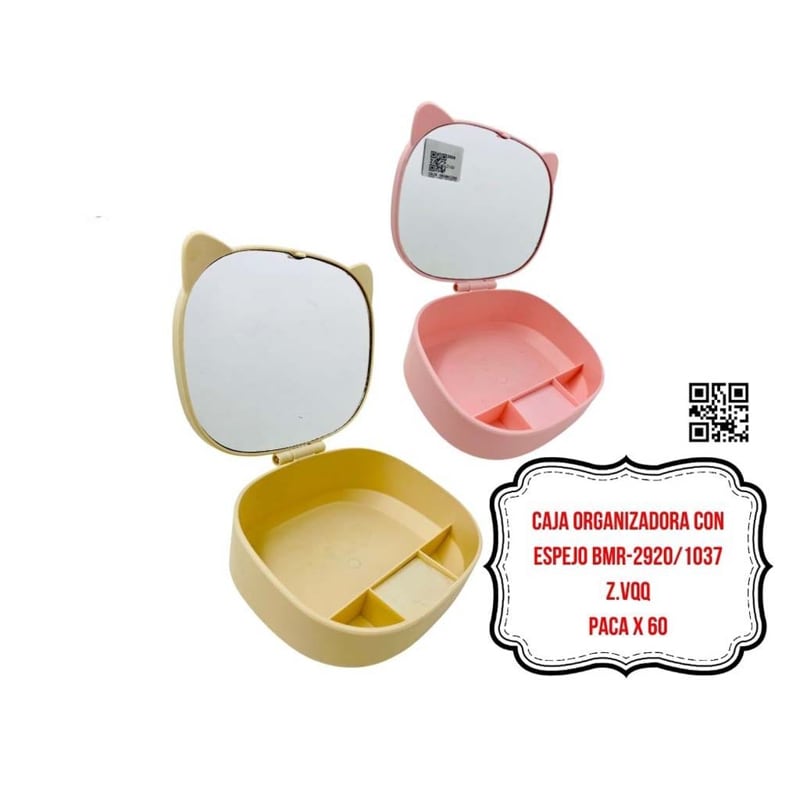 CAJA ORGANIZADORA CON ESPEJO BMR-2920/1037