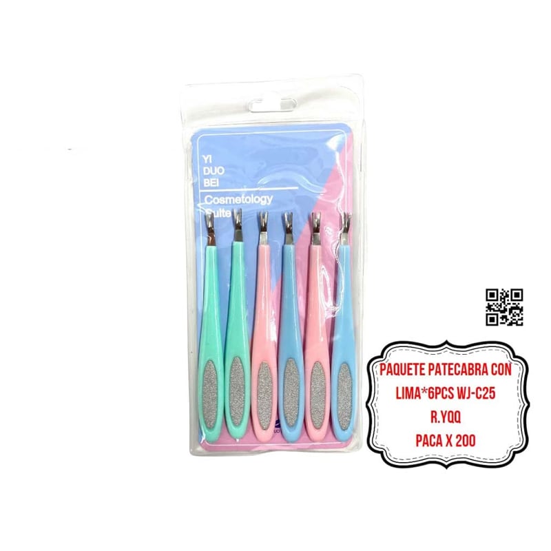 PAQUETE PATECABRA CON LIMA*6PCS WJ-C25