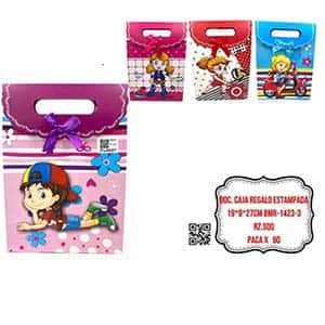 DOC. CAJA REGALO ESTAMPADA 19*9*27CM BMR-1423-3