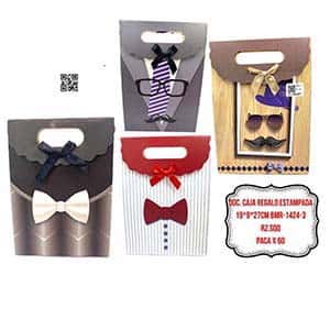 DOC. CAJA REGALO ESTAMPADA 19*9*27CM BMR-1424-3