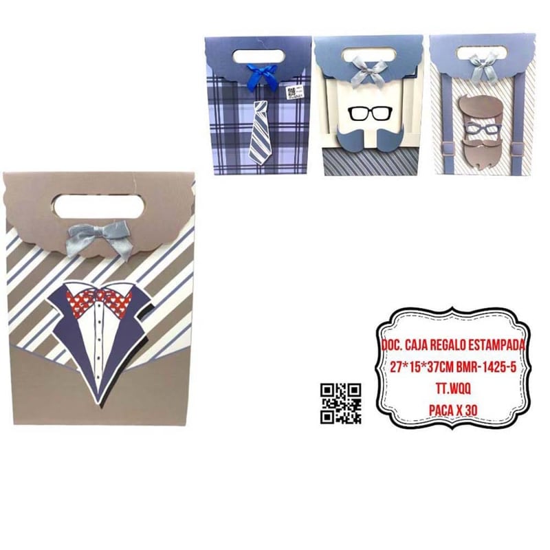 DOC. CAJA REGALO ESTAMPADA 27*15*37CM BMR-1425-5