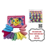 PQTE CAUCHO LICRA PASTEL*240PCS BMR-2064-7