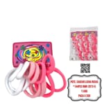 PQTE. CAUCHO LICRA ROSAS*144PCS BMR-2073-5