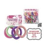 PQTE CAUCHO TELEFONO PASTEL*48PCS BMR-2084-2A