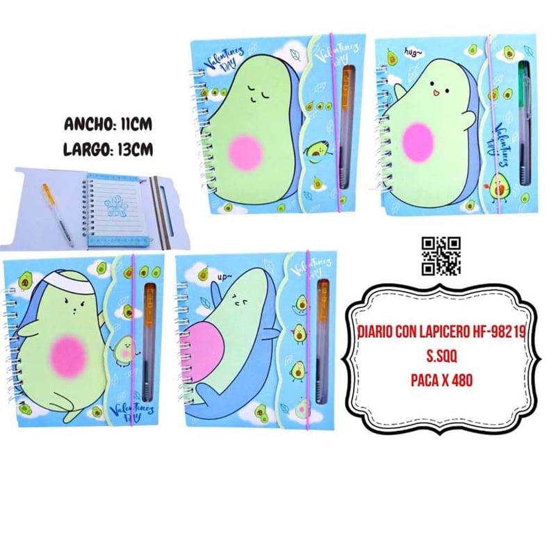 DIARIO CON LAPICERO HF-98219