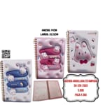 AGENDA ARGOLLADA ESTAMPADA SH-32K-2503