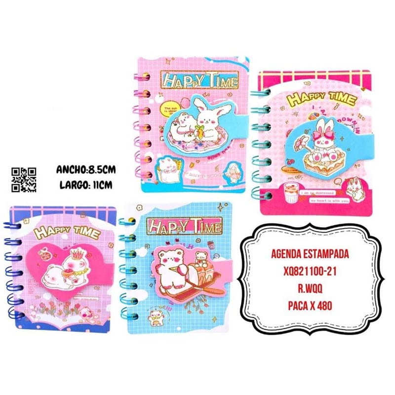 AGENDA ESTAMPADA XQ821100-21