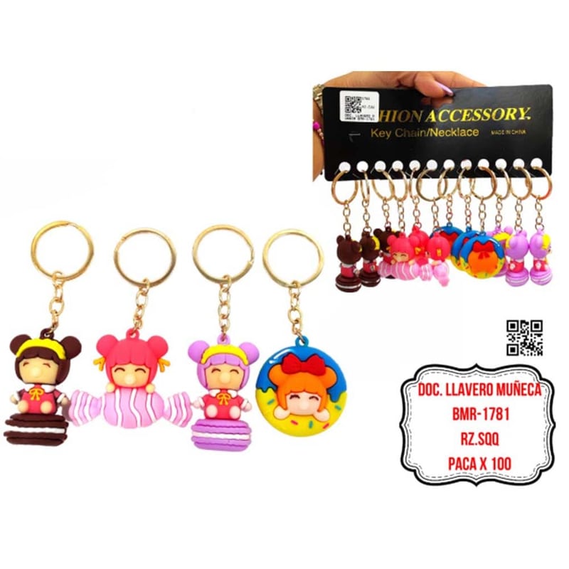 DOC. LLAVERO MUÑECA BMR-1781