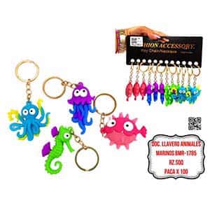 DOC. LLAVERO ANIMALES MARINOS BMR-1785