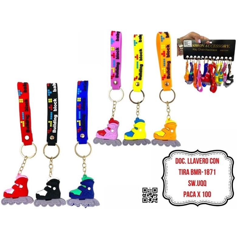 DOC. LLAVERO CON TIRA BMR-1871