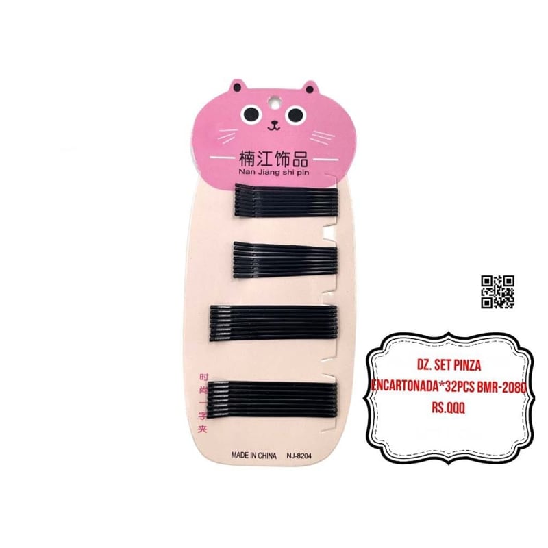 DZ. SET PINZA ENCARTONADA*32PCS BMR-2080