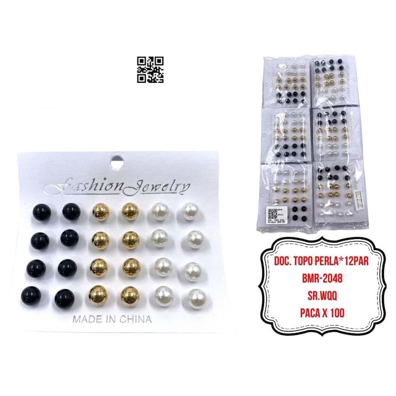 DOC. TOPO PERLA*12PAR BMR-2048