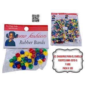 DZ. CHAQUIRAS PARA EL CABELLO FUERTES BMR-3070-5