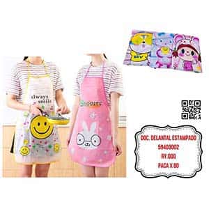 DOC. DELANTAL ESTAMPADO 59403002