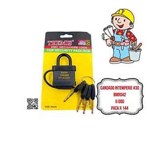 CANDADO INTEMPERIE #30 BMR042