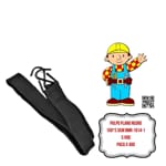 PULPO PLANO NEGRO 150*2.5CM BMR-1014-1