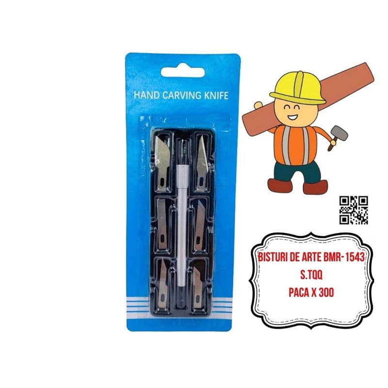 BISTURI DE ARTE BMR-1543