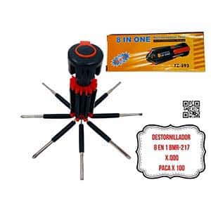 DESTORNILLADOR 8 EN 1 BMR-217