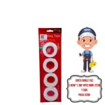 CINTA DOBLE FAZ 1.8CM*1.3M*4PCS BMR-2230