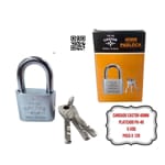 CANDADO CASTOR 40MM PLATEADO PA-40