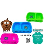 RECIPIENTE DOBLE PARA MASCOTA 0502