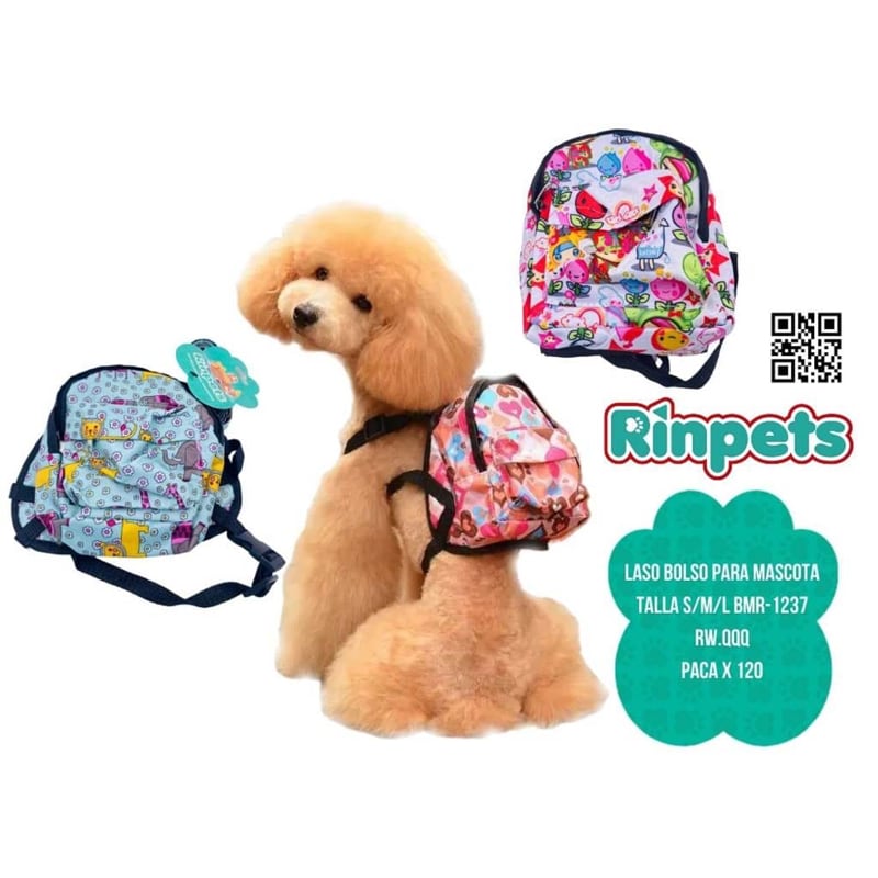 LASO BOLSO PARA MASCOTA TALLA S/M/L BMR-1237