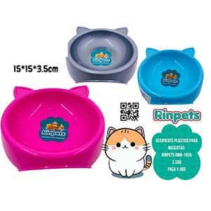 RECIPIENTE PLASTICO PARA MASCOTAS RINPETS BMR-1926