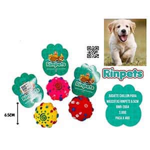 JUGUETE CHILLON PARA MASCOTAS RINPETS 6.5CM BMR-2004
