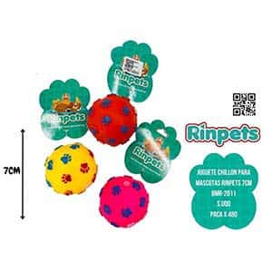 JUGUETE CHILLON PARA MASCOTAS RINPETS 7CM BMR-2011