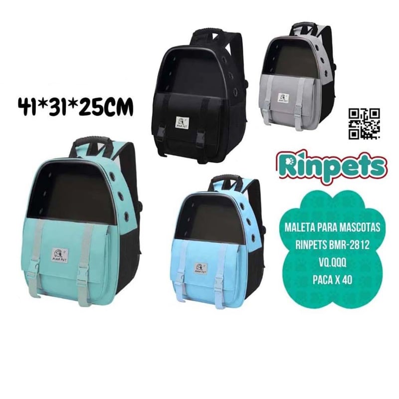 MALETA PARA MASCOTAS RINPETS BMR-2812