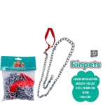 CADENA METALICA PARA MASCOTA +COLLAR 4.0X1.7M BMR-283