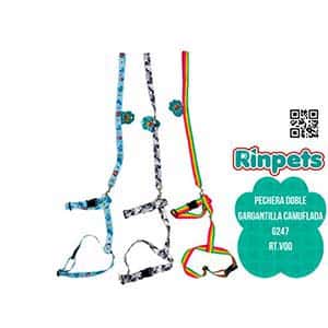 PECHERA DOBLE GARGANTILLA CAMUFLADA 247