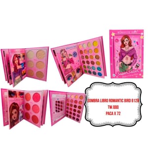 SOMBRA LIBRO ROMANTIC BIRD 8128